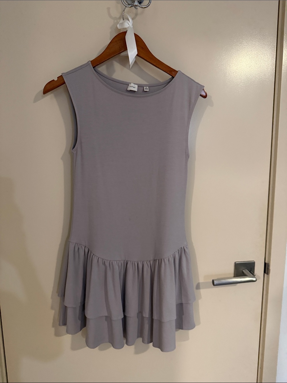 Wilfred aritzia grey Crewneck Dress